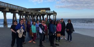 Representatives from Georgia State Visitor Centers visit Tybee Island
