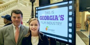 Chamber and Visit Savannah Staff Attend Georgia Film Day at the Capitol