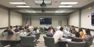 GSU Tourism Management Class Attends Presentation at Visit Savannah Office