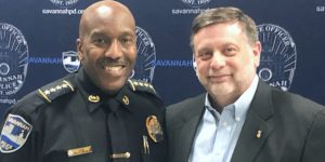 Visit Savannah Makes Presentation to Police Department
