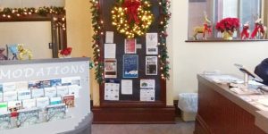 Main Visitor Center Decks Its Halls for the Holidays