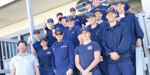 Sports Council Presents Enmarket Gift Cards to Coast Guard Personnel
