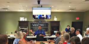 VIC Holds Monthly Meeting at Chef Darin's