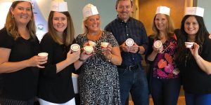 Meetings & Conventions Team Hosts Ice Cream Social for Clients