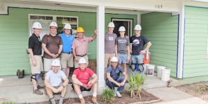 Visit Savannah President Helps with Habitat for Humanity