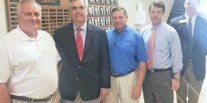 Georgia Secretary of State Visits Chamber Offices