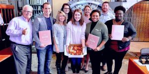 The Alida Treats Visit Savannah Staff to Morning Goodies