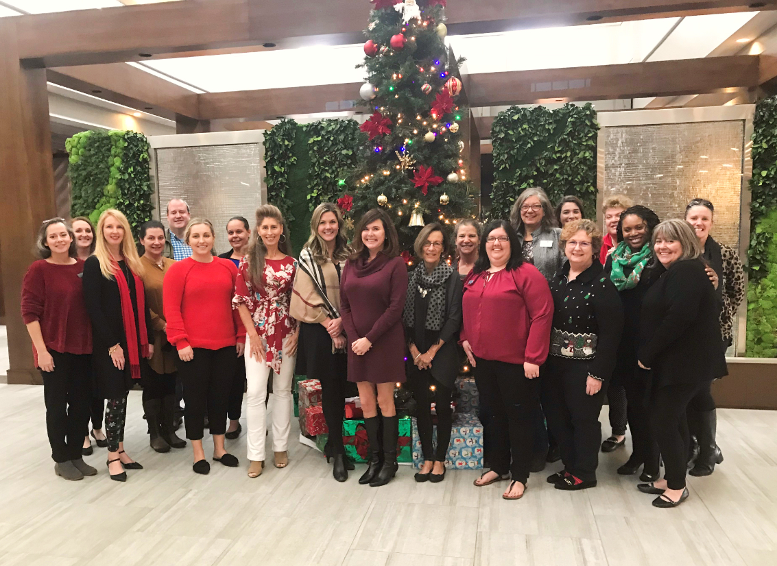 Group Sales Team Attends GCTA Holiday Luncheon - Savannah Chamber