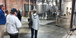 VIC Staff Visits Service Brewing Co.