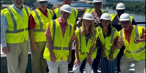 Visit Savannah Team Gets Hardhat Preview Tour of New Thompson Hotel