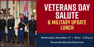 Chamber to hold Veterans' Salute and Military Update Lunch | November 17