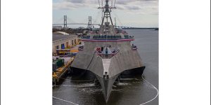 USS Savannah Commissioned by the United States Navy