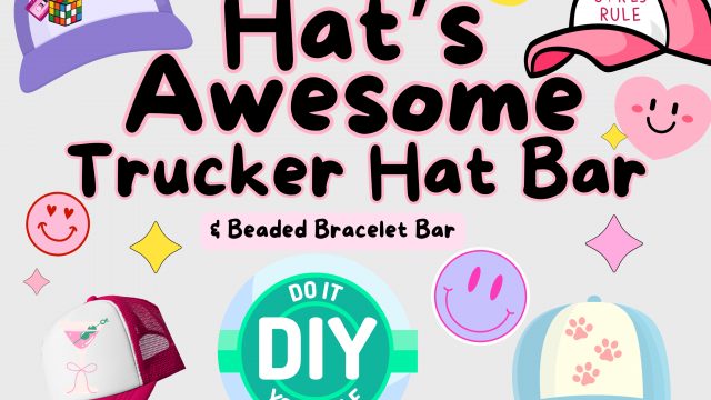 DIY Trucker Hat Bar