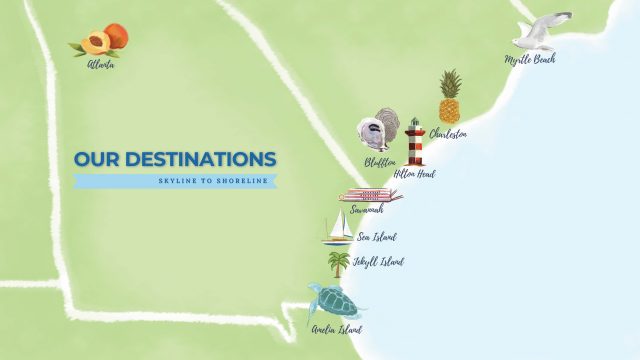 Skyline To Shoreline Map