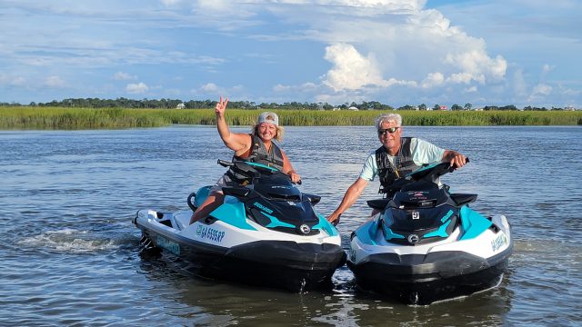 Jet Skiers all smiles