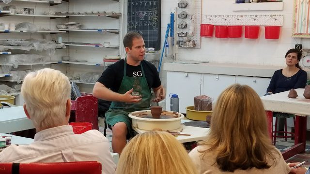 Ben Carter workshop at Savannah's Clay Spot