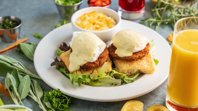 Fried Green Tomato Benedict