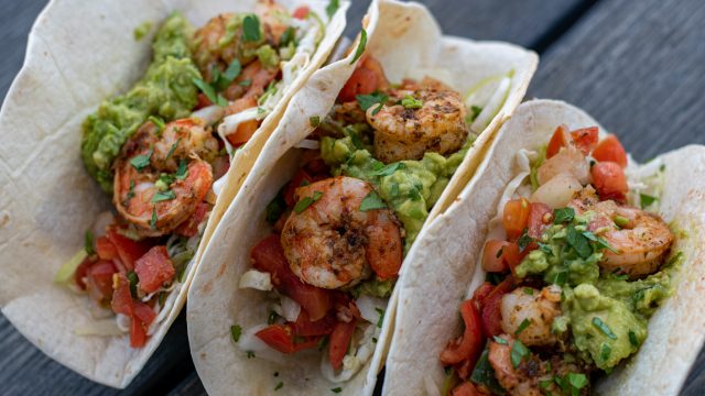 Wild Georgia Shrimp Tacos